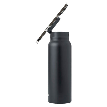 Termo Botella Acero + Soporte Celular